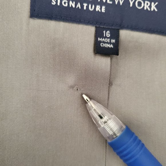 Women's Cardigan Jacket Blazer Jones New York 16 - Picture 4 of 9